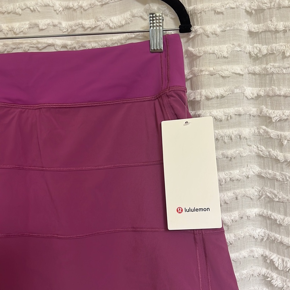 NWT Lululemon Pace Rival Skirt Tall - Picture 6 of 8